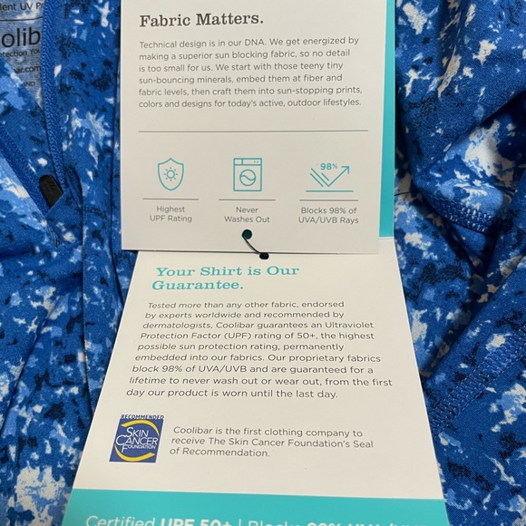 NWT Coolibar Rash Guard - Picture 6 of 7